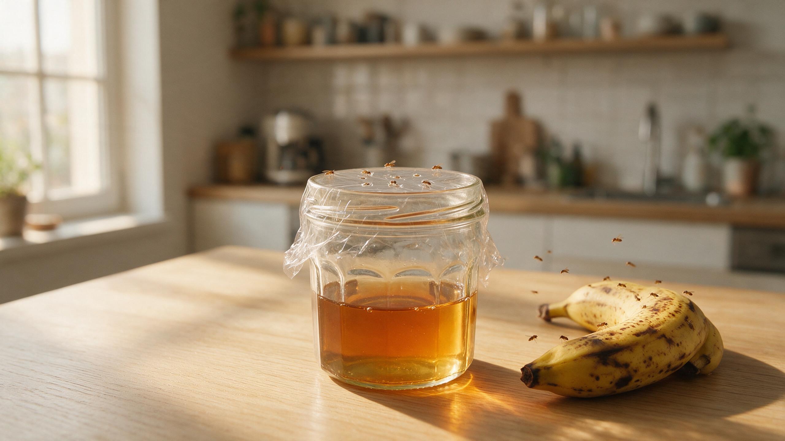 Moucherons dans la cuisine : identifier la source