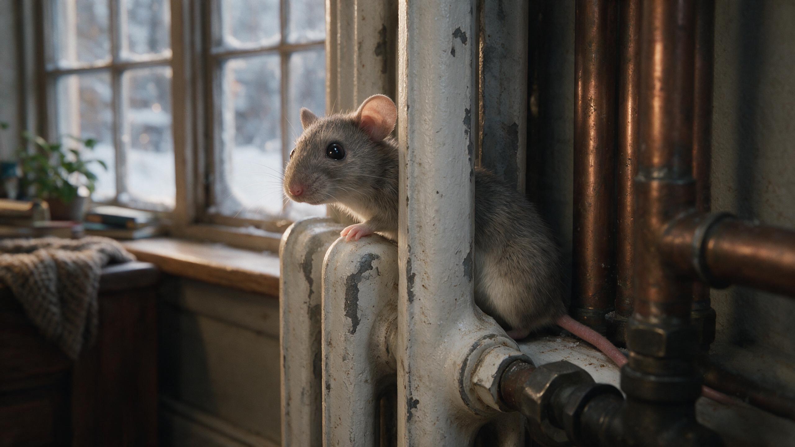Souris dans la maison : cachettes en hiver, points d'entrée